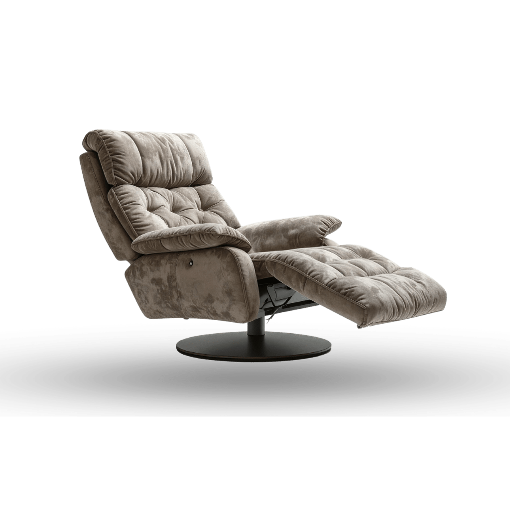 Interior design guide on how to style a premium modern relaxing chair by Arris Concepts