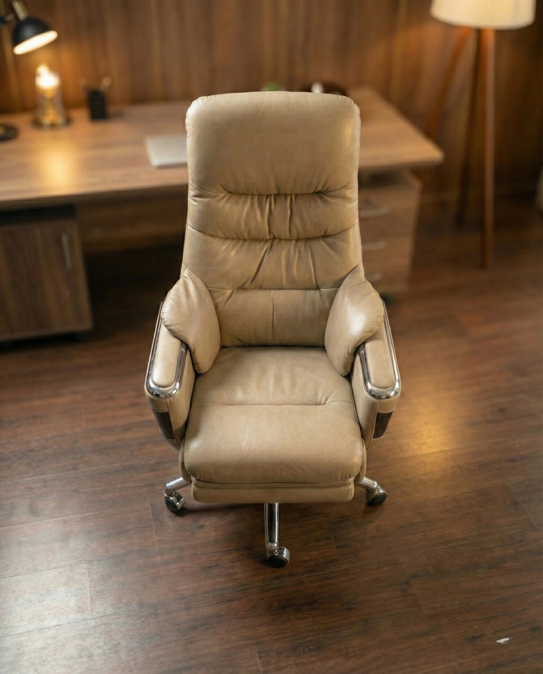Acadia-Masterfully crafted premium high back leather boss chair for a modern office by Arris Concepts