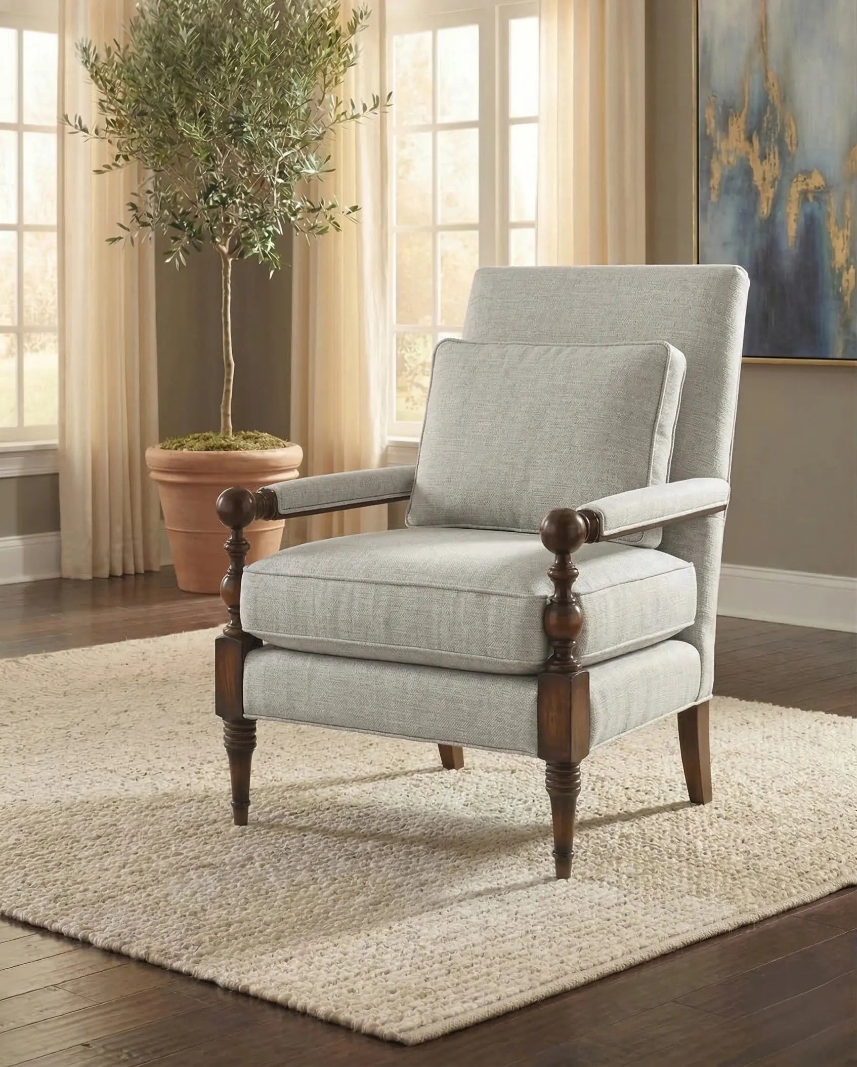 Ash - Masterfully crafted premium modern lounge accent chair for a living room by Arris Concepts
