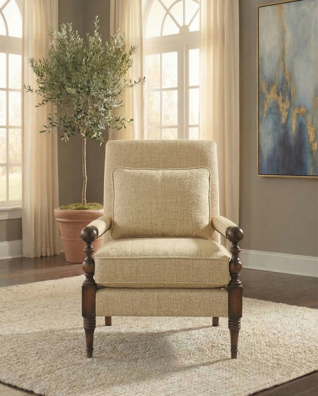 Pistachio - Masterfully crafted premium modern lounge accent chair for a living room by Arris Concepts