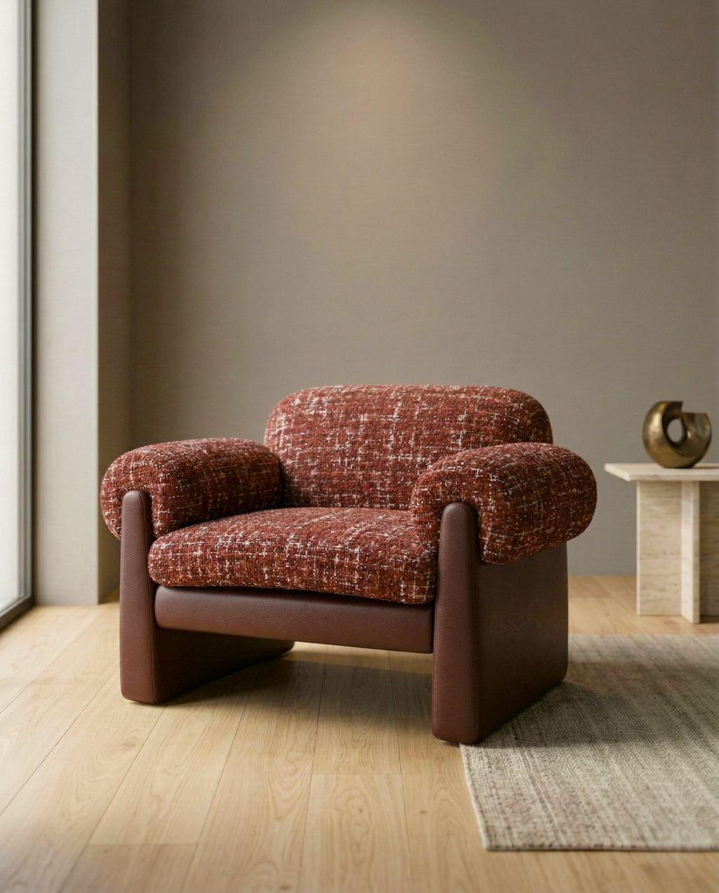 Soriana-Style Architectural Lounge Chair Arris Concepts