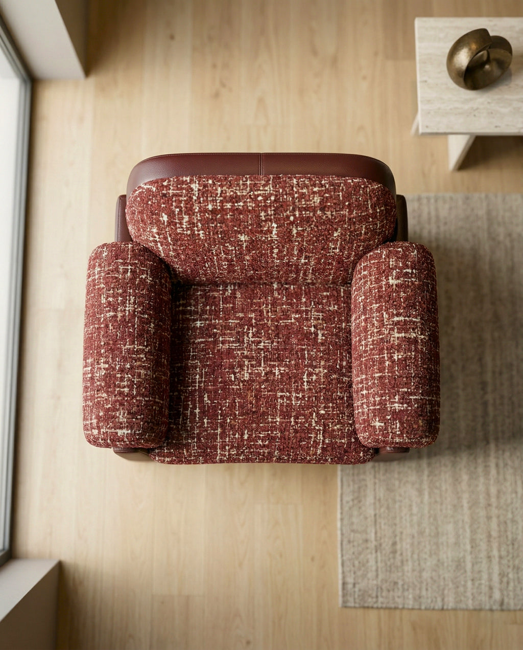 Soriana-Style Architectural Lounge Chair Arris Concepts