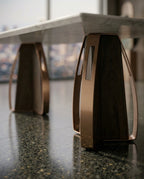 Architectural 10-Seater Marble & Brass Dining Table Arris Concepts