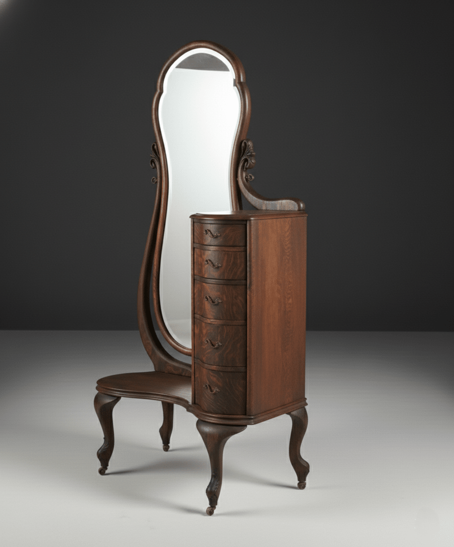 Masterfully crafted luxury dressing table with drawers by Arris Concepts