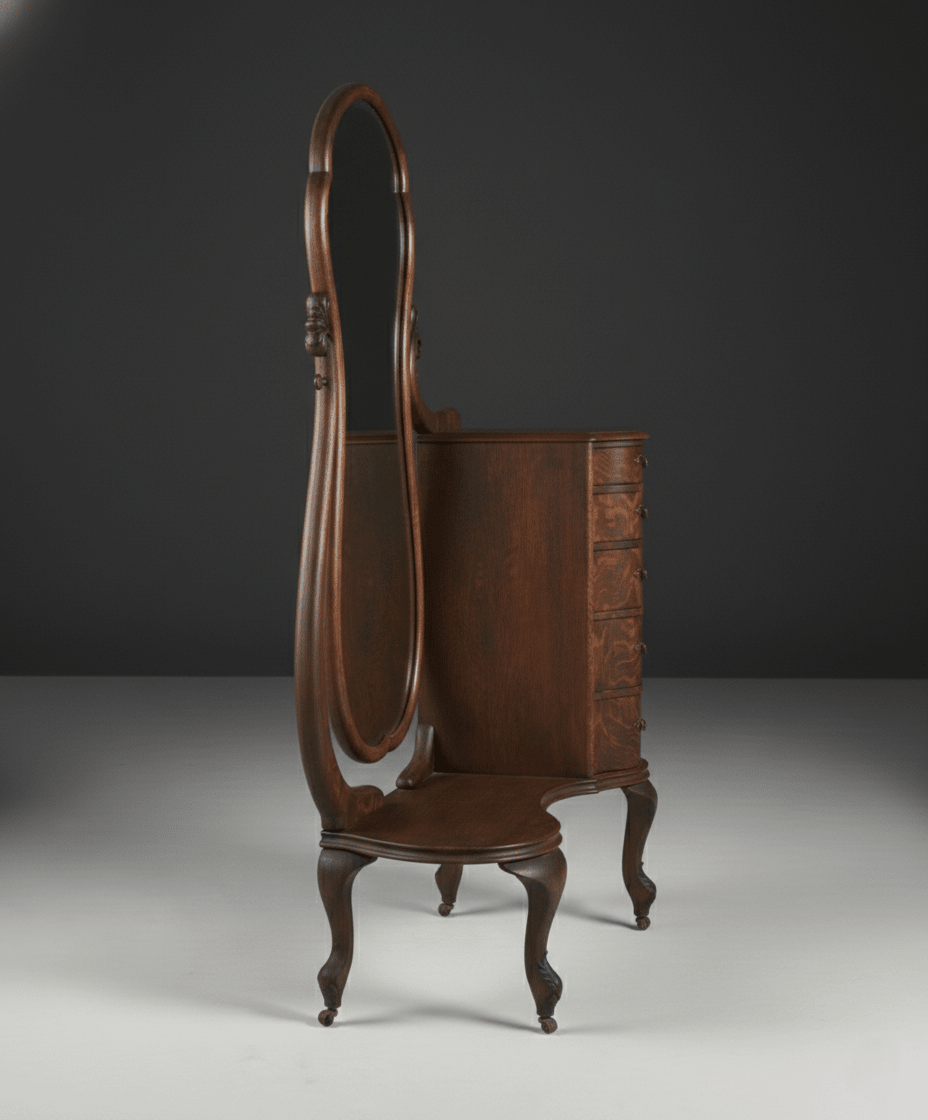 Masterfully crafted luxury dressing table with drawers by Arris Concepts