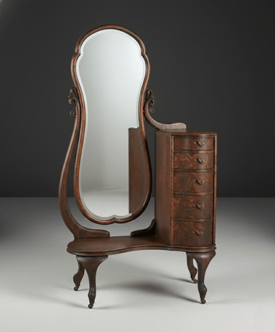 Masterfully crafted luxury dressing table with drawers by Arris Concepts