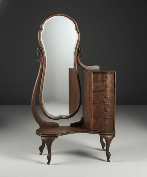 Masterfully crafted luxury dressing table with drawers by Arris Concepts