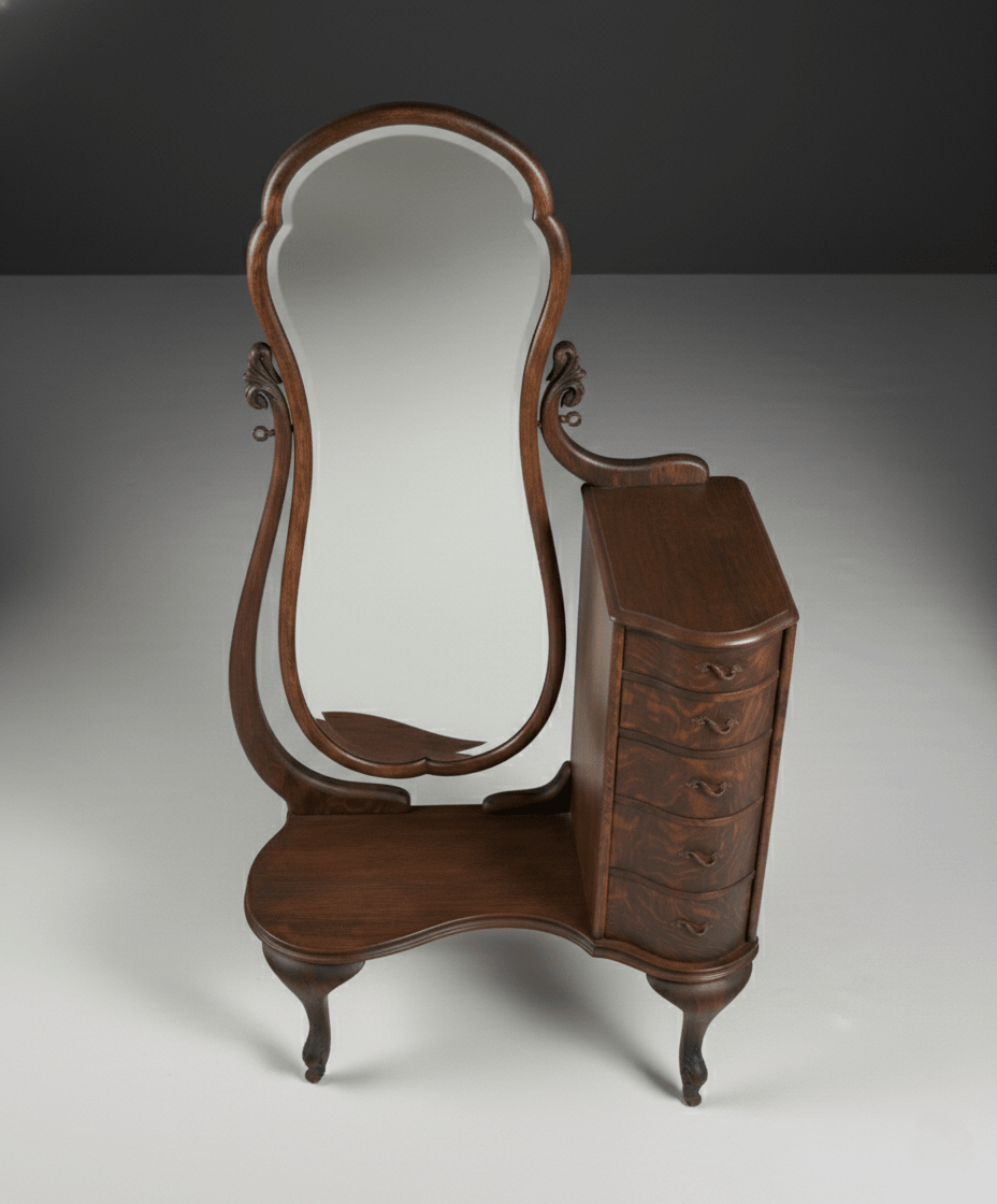 Masterfully crafted luxury dressing table with drawers by Arris Concepts