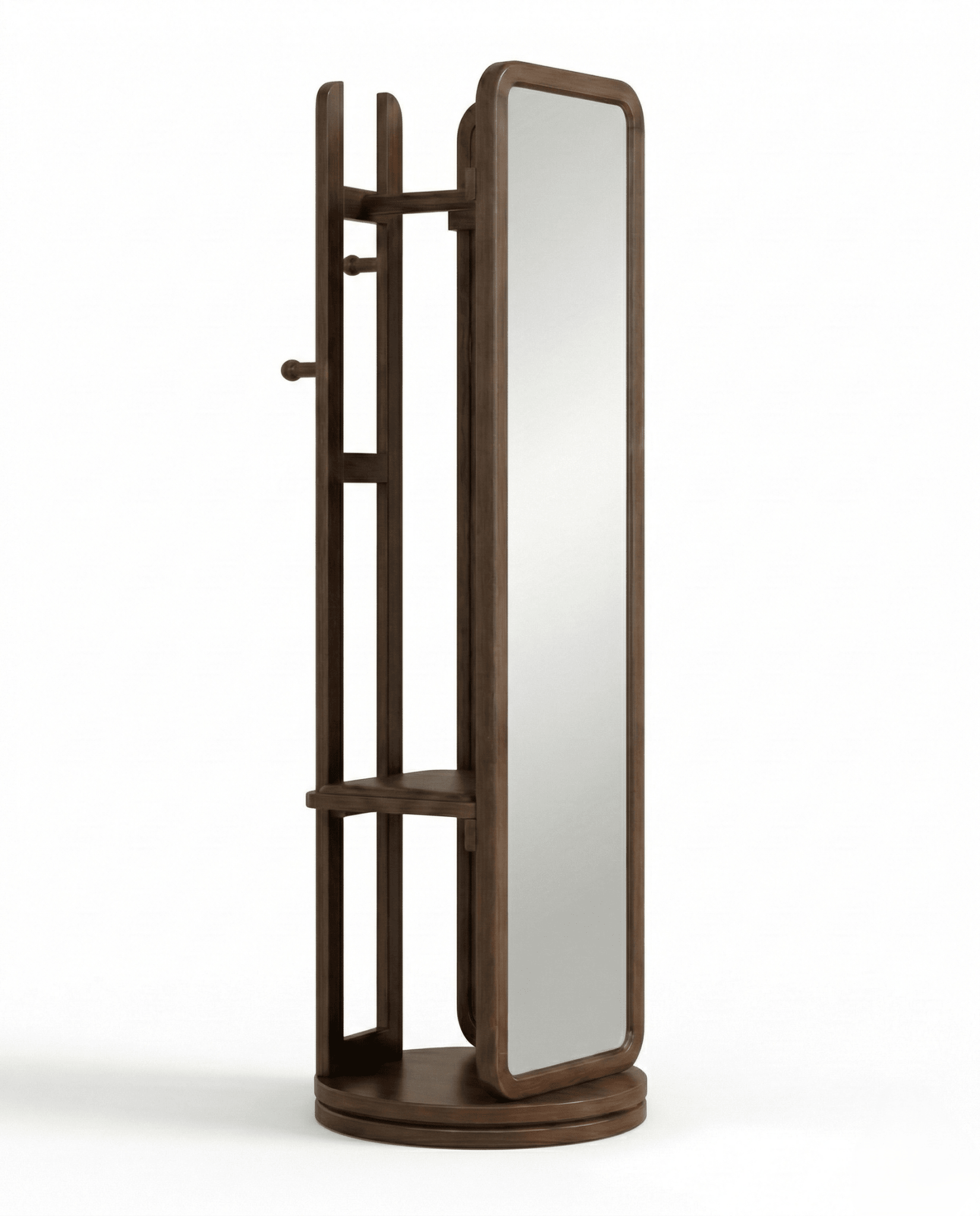 Luxury Freestanding Swivel Dressing Mirror & Valet Stand - Arris Concepts