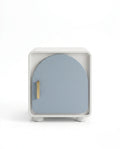 Modern Arch Door Pastel Blue Side Table Arris Concepts