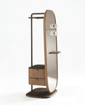 Beautiful premium dressing mirror with valet stand crafted by Arris Concepts Luxury