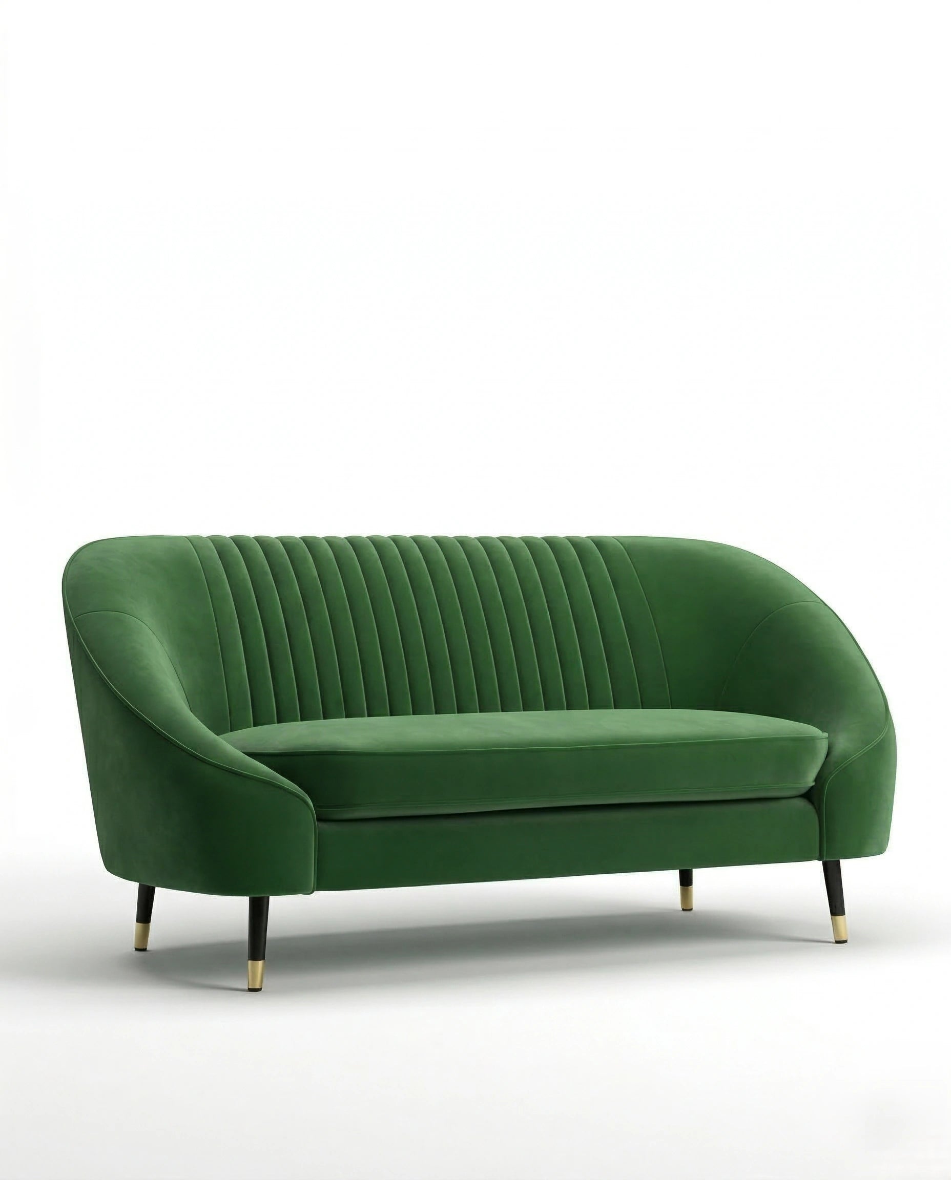 Beautiful premium art deco velvet loveseat crafted by Arris Concepts Luxury Pvt. Ltd.