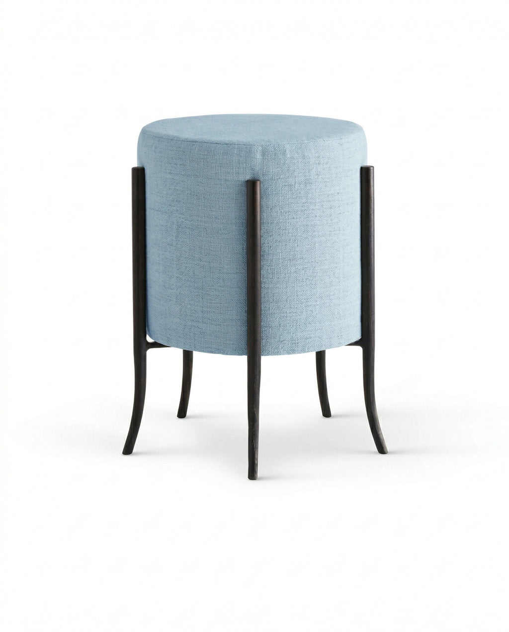 Beautiful premium modern round accent stool crafted by Arris Concepts Luxury Pvt. Ltd.