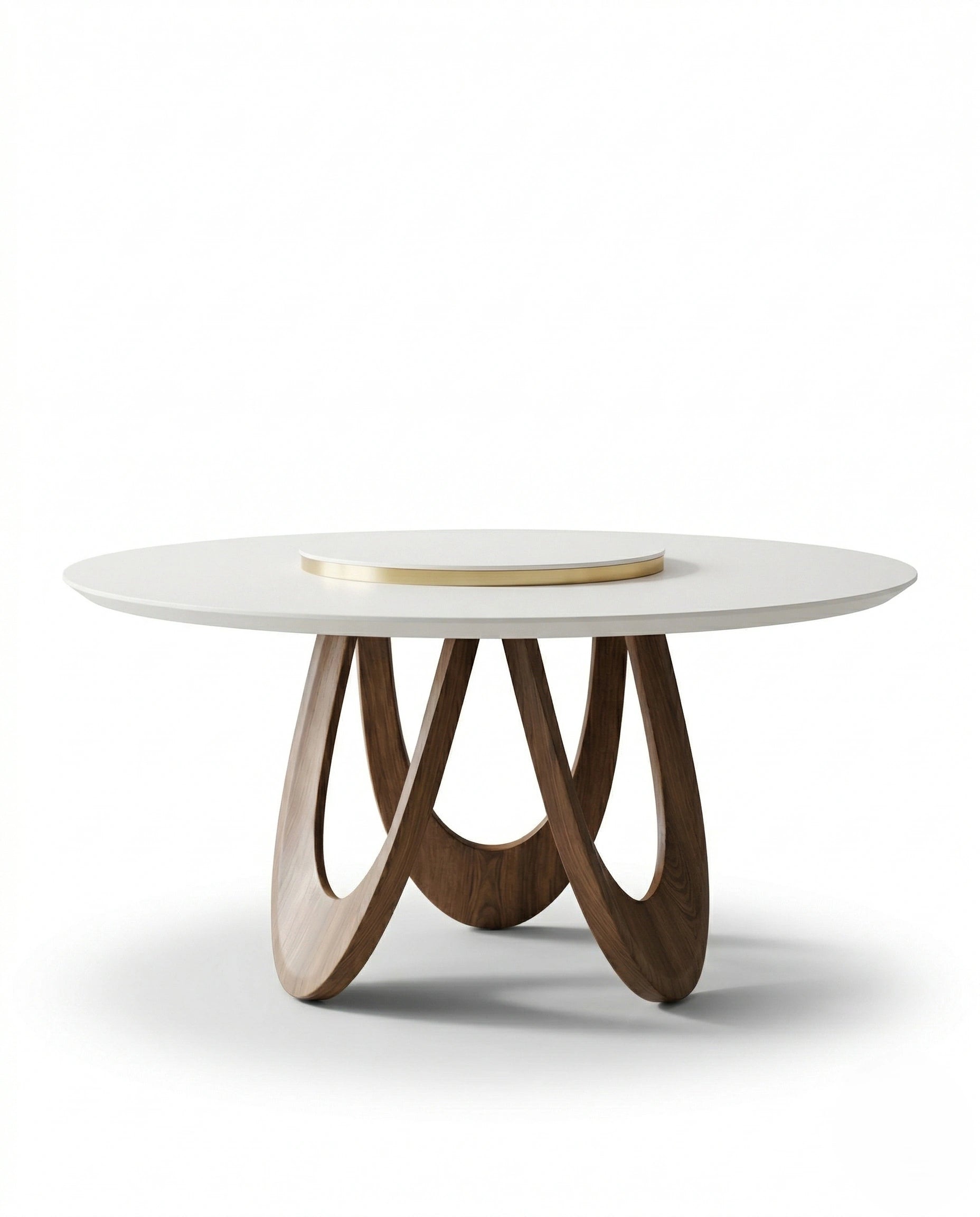 Beautiful premium round onyx dining table crafted by Arris Concepts Luxury Pvt. Ltd.