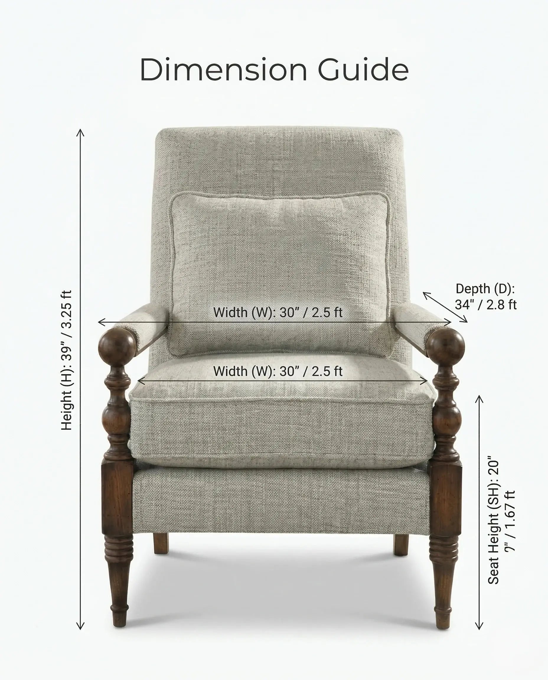 Premium Modern Lounge Accent Chair