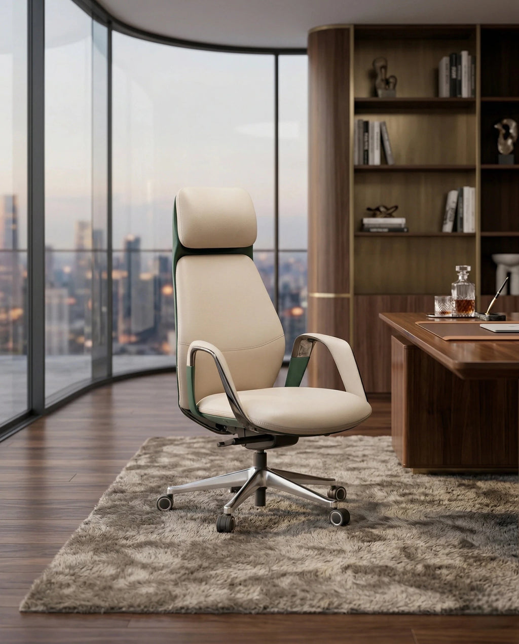 Premium breathable office seating and a modern ergonomic desk chair by Arris Concepts Luxury Pvt. Ltd.