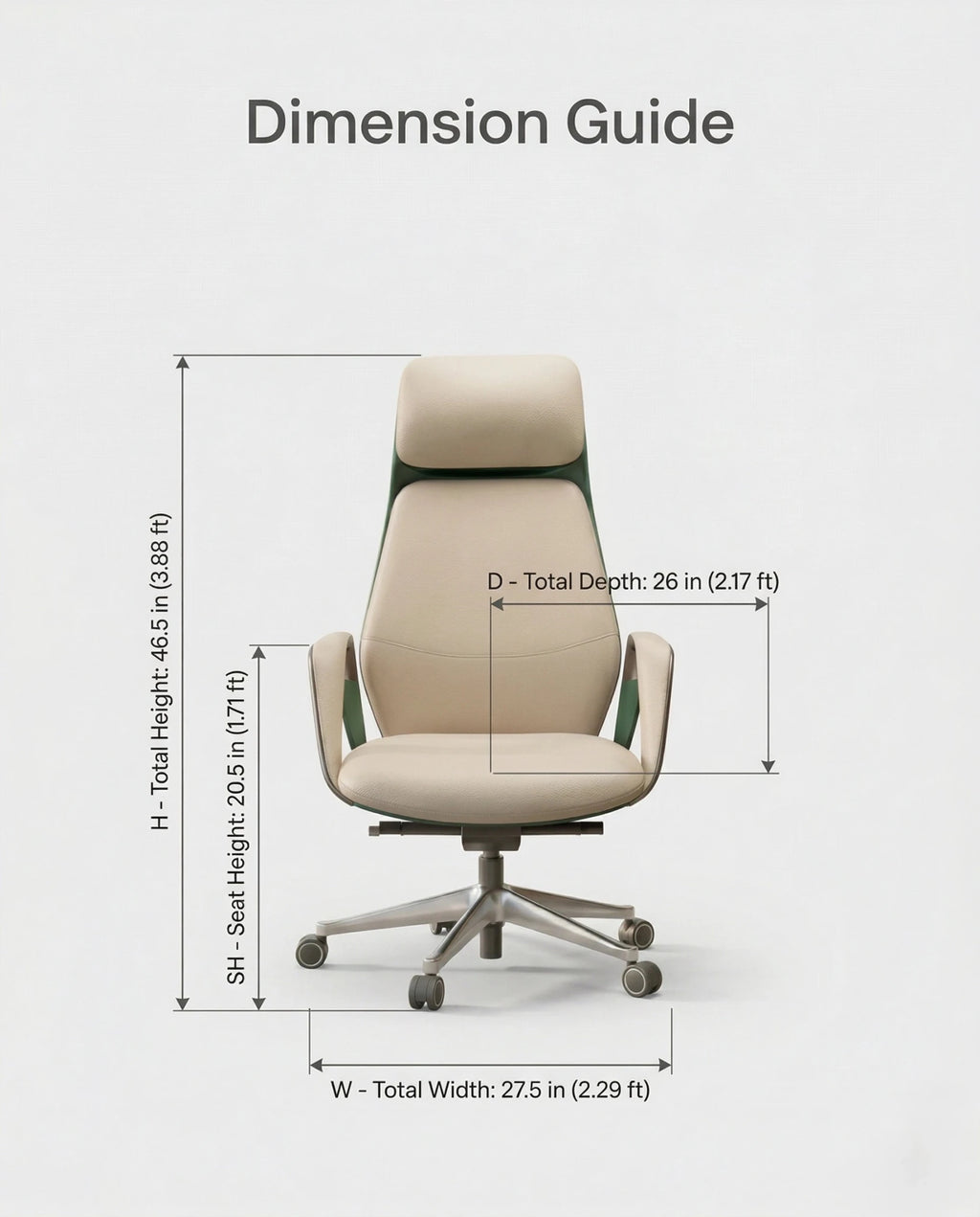 Premium breathable office seating and a modern ergonomic desk chair by Arris Concepts Luxury Pvt. Ltd.