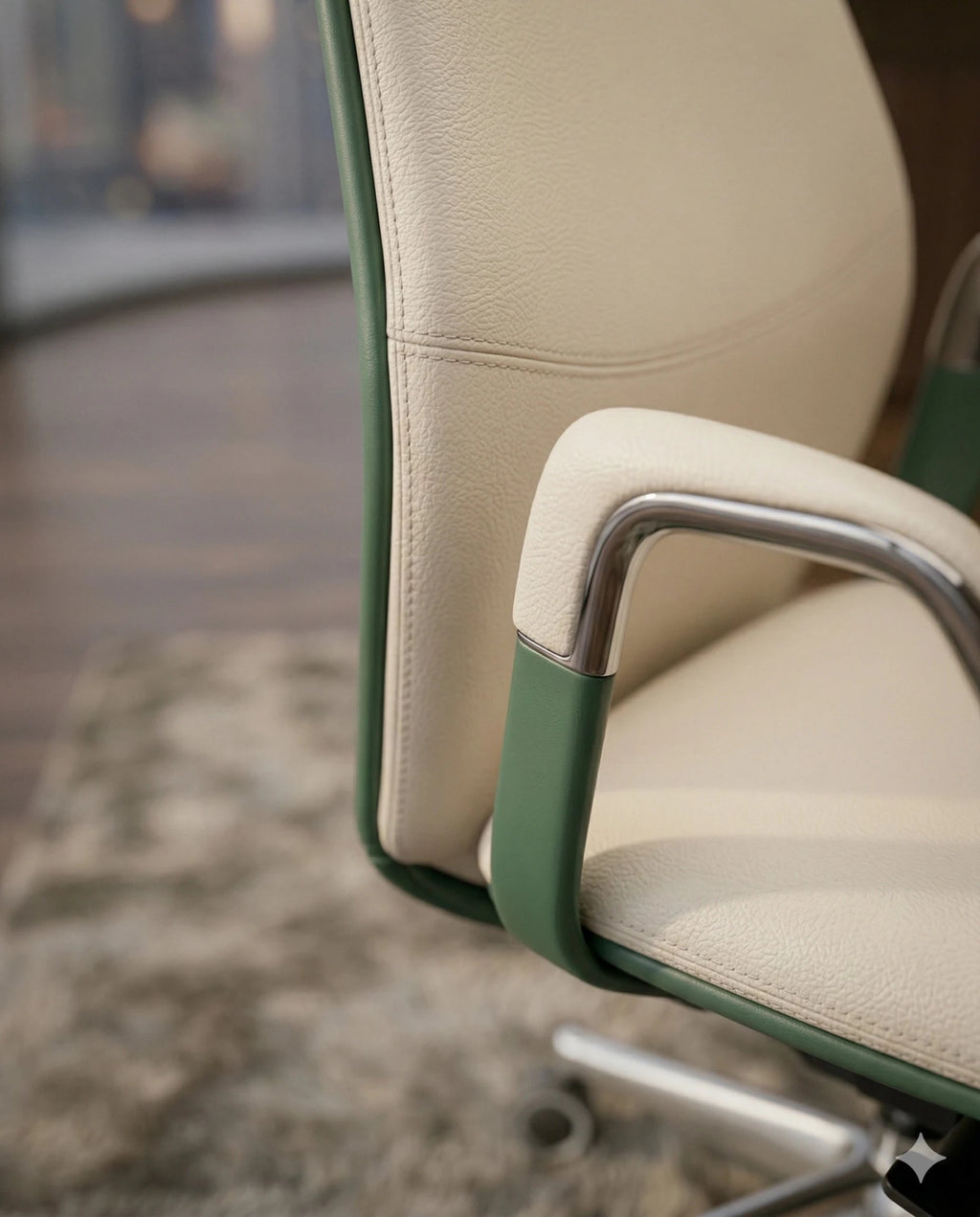 Premium breathable office seating and a modern ergonomic desk chair by Arris Concepts Luxury Pvt. Ltd.