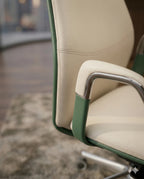 Premium breathable office seating and a modern ergonomic desk chair by Arris Concepts Luxury Pvt. Ltd.