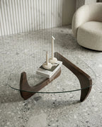 Designer glass living room table and modern mid century center table by Arris Concepts Luxury Pvt. Ltd.