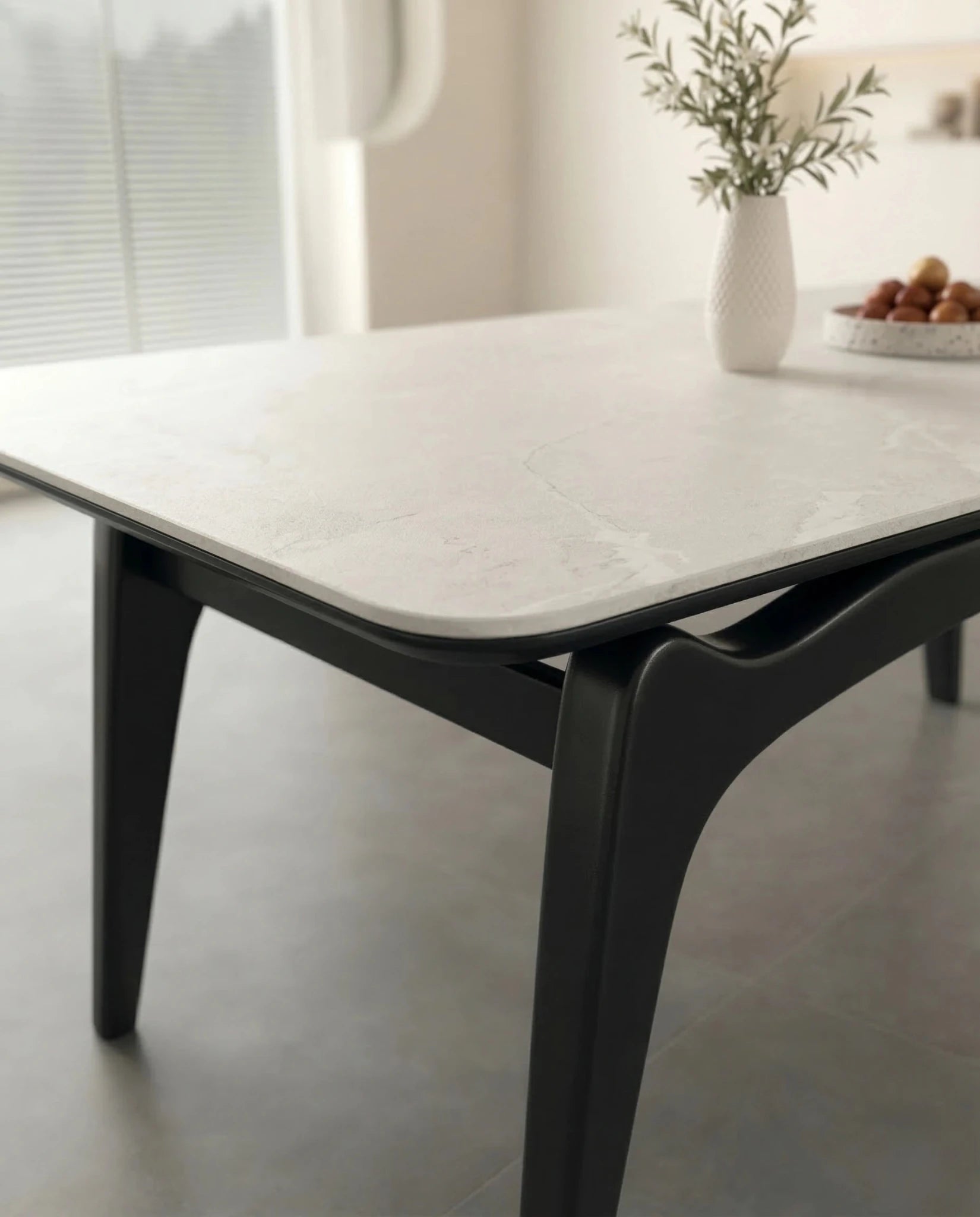 Masterfully crafted premium 6 seater dining table for a modern home by Arris Concepts Luxury