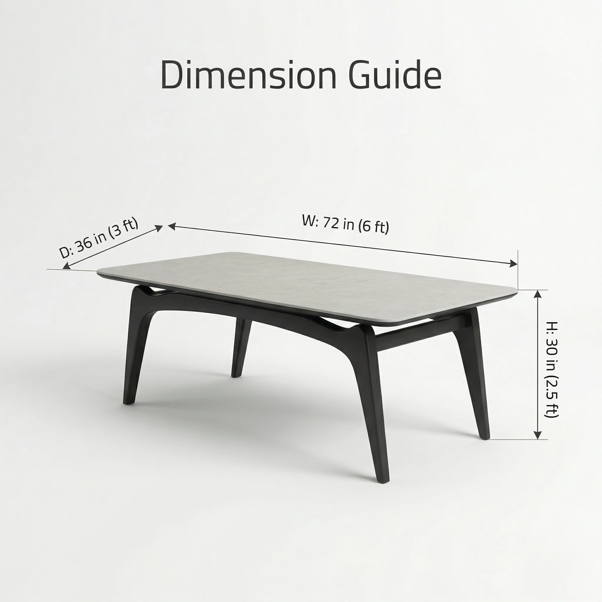 Masterfully crafted premium 6 seater dining table for a modern home by Arris Concepts Luxury
