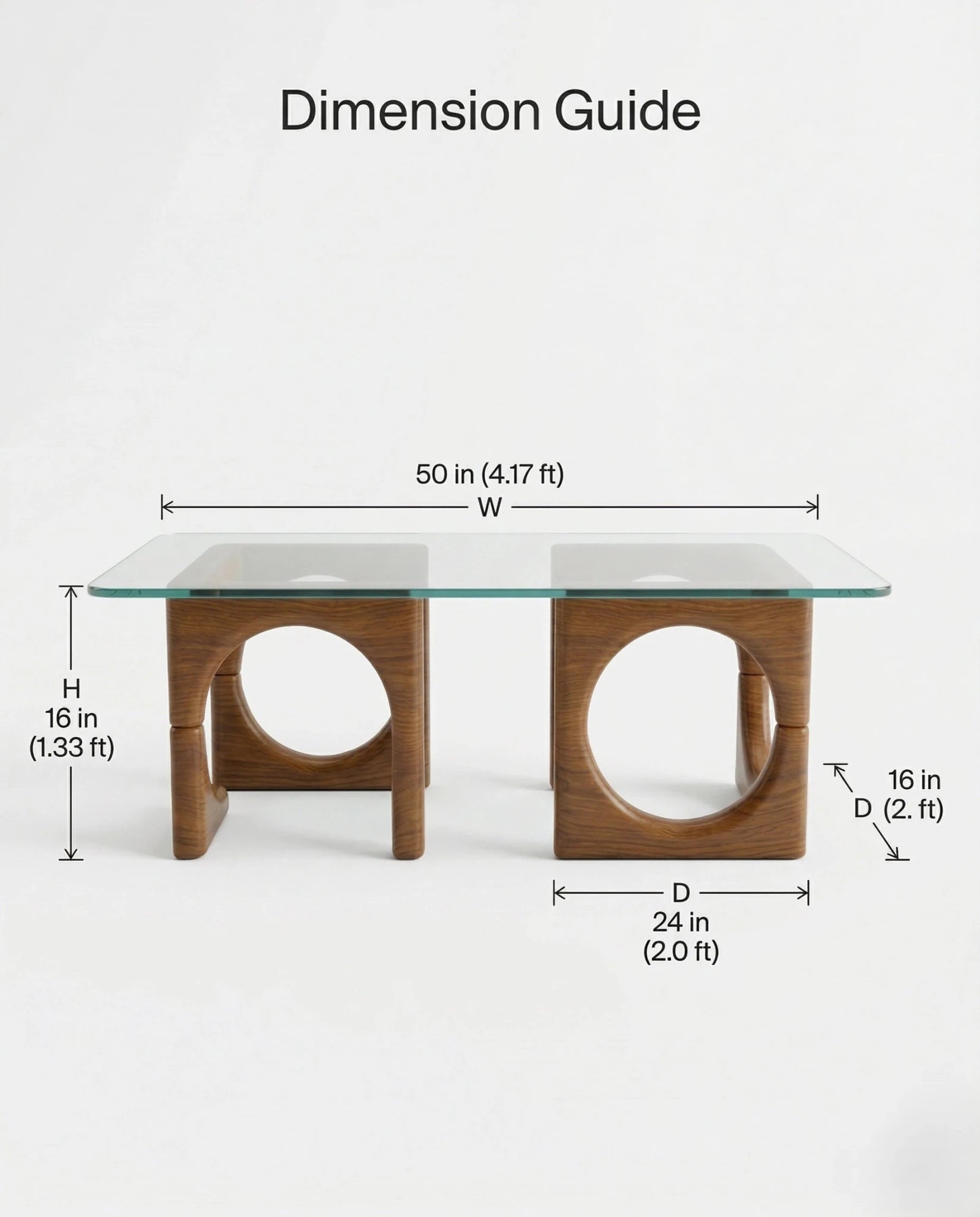 Modern wood base glass table and premium glass sculptural coffee table by Arris Concepts Luxury Pvt. Ltd.