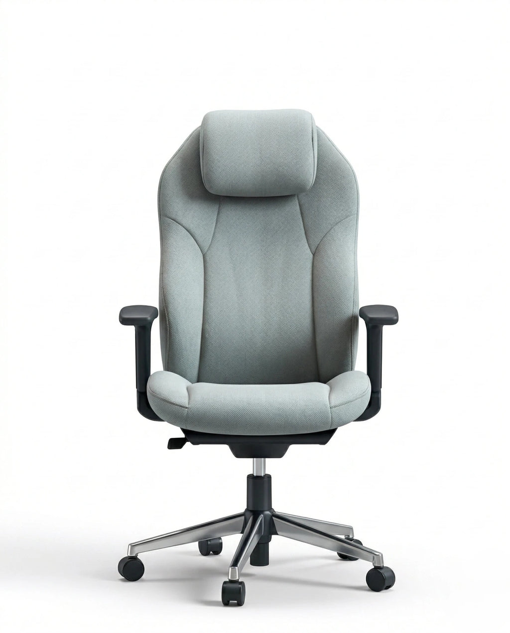 Modern executive desk chair and premium grey ergonomic office chair crafted by Arris Concepts Luxury Pvt. Ltd.