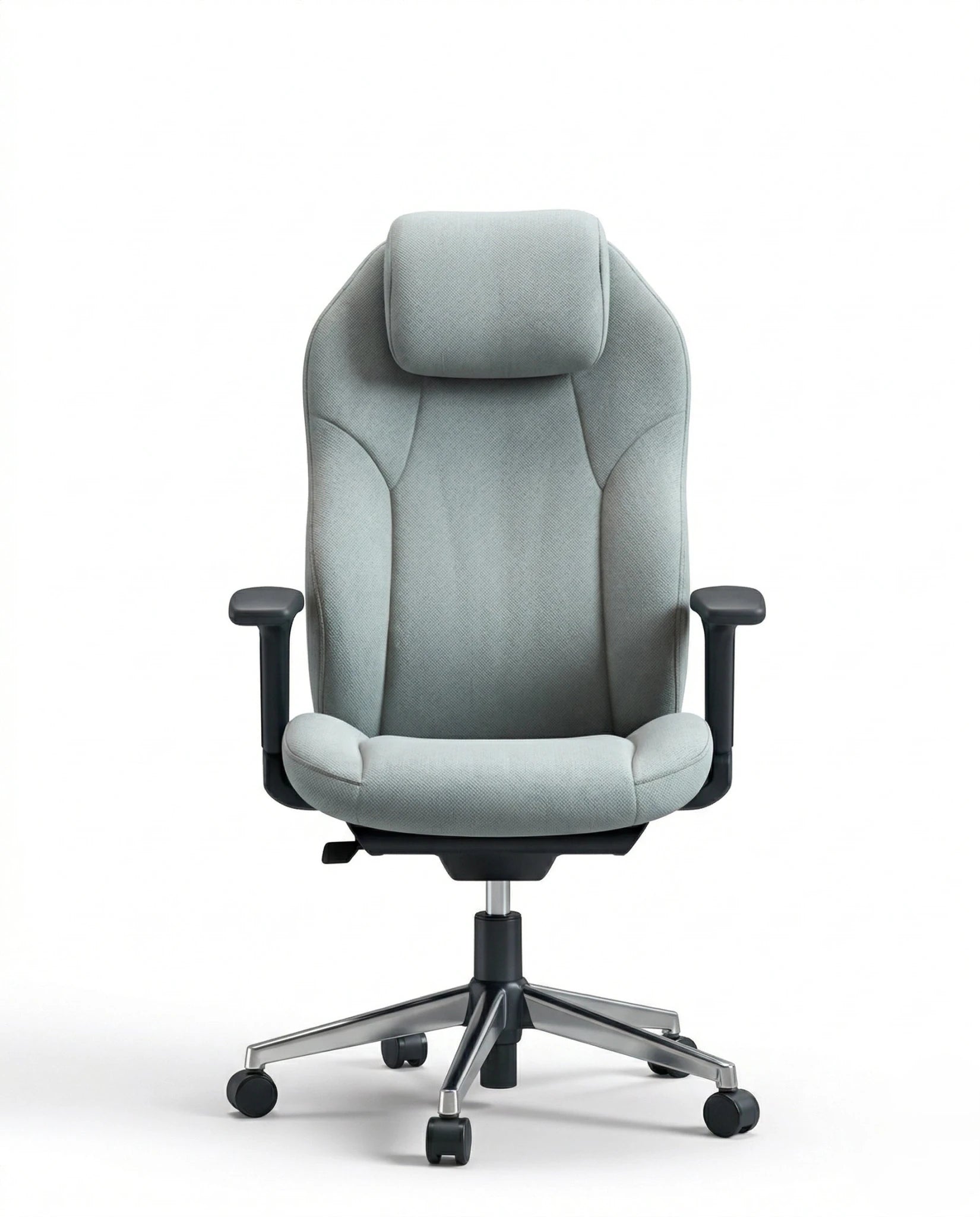 Modern executive desk chair and premium grey ergonomic office chair crafted by Arris Concepts Luxury Pvt. Ltd.
