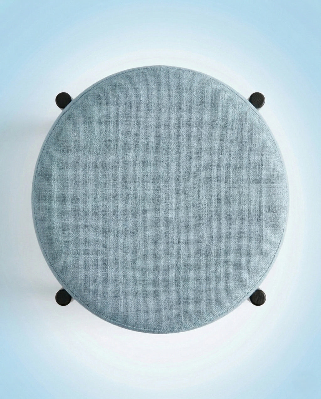Beautiful premium modern round accent stool crafted by Arris Concepts Luxury Pvt. Ltd.