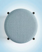 Beautiful premium modern round accent stool crafted by Arris Concepts Luxury Pvt. Ltd.