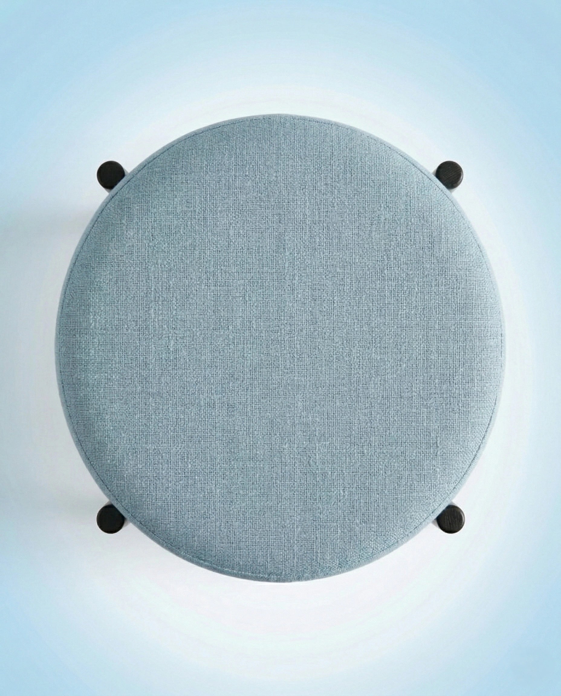 Beautiful premium modern round accent stool crafted by Arris Concepts Luxury Pvt. Ltd.